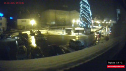 Střed obce Rokytnice nad Jizerou