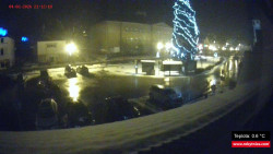 Střed obce Rokytnice nad Jizerou