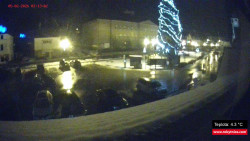 Střed obce Rokytnice nad Jizerou