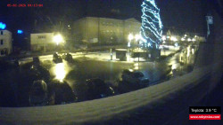 Střed obce Rokytnice nad Jizerou