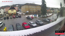 Střed obce Rokytnice nad Jizerou