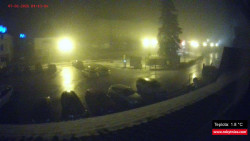 Střed obce Rokytnice nad Jizerou