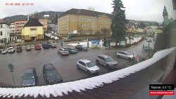 Střed obce Rokytnice nad Jizerou