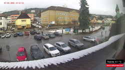 Střed obce Rokytnice nad Jizerou