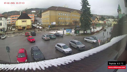 Střed obce Rokytnice nad Jizerou