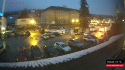 Střed obce Rokytnice nad Jizerou