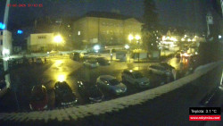 Střed obce Rokytnice nad Jizerou