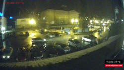 Střed obce Rokytnice nad Jizerou