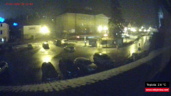 Střed obce Rokytnice nad Jizerou