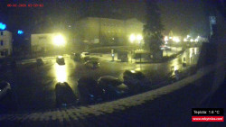 Střed obce Rokytnice nad Jizerou