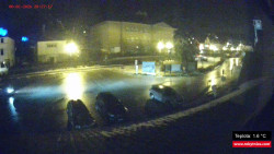 Střed obce Rokytnice nad Jizerou