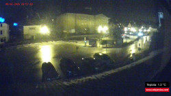 Střed obce Rokytnice nad Jizerou