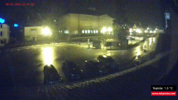 Střed obce Rokytnice nad Jizerou