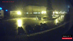 Střed obce Rokytnice nad Jizerou