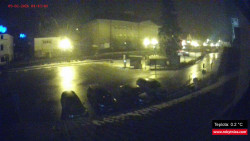 Střed obce Rokytnice nad Jizerou