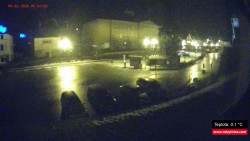 Střed obce Rokytnice nad Jizerou