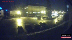 Střed obce Rokytnice nad Jizerou