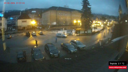 Střed obce Rokytnice nad Jizerou