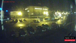 Střed obce Rokytnice nad Jizerou