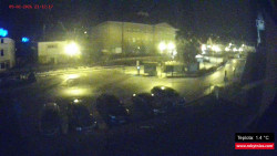 Střed obce Rokytnice nad Jizerou