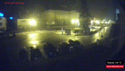 Střed obce Rokytnice nad Jizerou