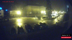 Střed obce Rokytnice nad Jizerou