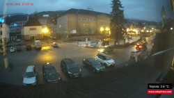 Střed obce Rokytnice nad Jizerou