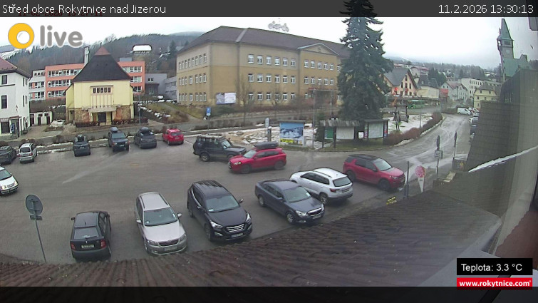 Město Rokytnice nad Jizerou - Střed obce Rokytnice nad Jizerou - 11.2.2026 v 13:30