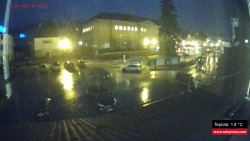 Střed obce Rokytnice nad Jizerou