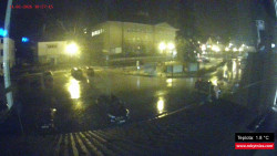 Střed obce Rokytnice nad Jizerou