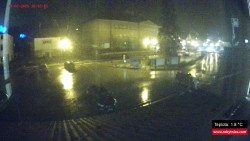 Střed obce Rokytnice nad Jizerou