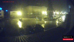 Střed obce Rokytnice nad Jizerou