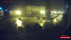 Střed obce Rokytnice nad Jizerou