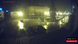 Střed obce Rokytnice nad Jizerou