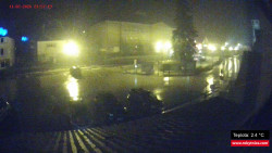 Střed obce Rokytnice nad Jizerou