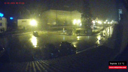 Střed obce Rokytnice nad Jizerou