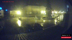 Střed obce Rokytnice nad Jizerou