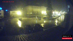 Střed obce Rokytnice nad Jizerou