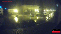 Střed obce Rokytnice nad Jizerou