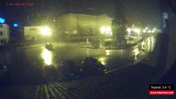 Střed obce Rokytnice nad Jizerou