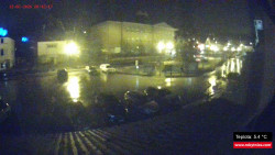 Střed obce Rokytnice nad Jizerou