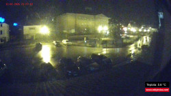 Střed obce Rokytnice nad Jizerou