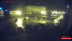 Střed obce Rokytnice nad Jizerou