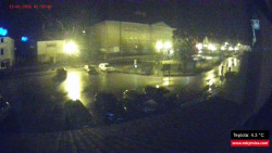 Střed obce Rokytnice nad Jizerou