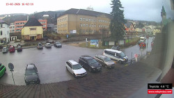 Střed obce Rokytnice nad Jizerou