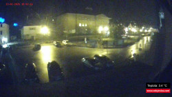 Střed obce Rokytnice nad Jizerou