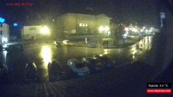 Střed obce Rokytnice nad Jizerou