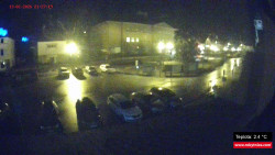 Střed obce Rokytnice nad Jizerou