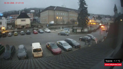 Střed obce Rokytnice nad Jizerou