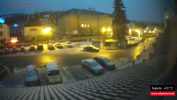 Střed obce Rokytnice nad Jizerou